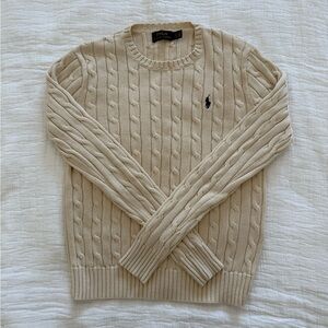 Polo Ralph Lauren Women Cable Knit Cotton Sweater